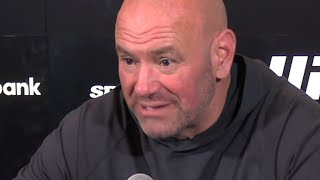 Dana White says Sean Strickland Won at UFC 297 [upl. by Yks]