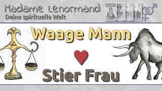 Waage Mann amp Stier Frau Liebe und Partnerschaft [upl. by Grof132]