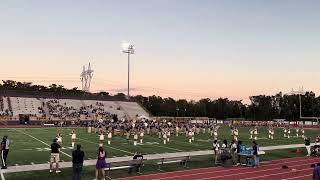 Hahnville High School Marching Band Pregame 92724 [upl. by Gemini101]