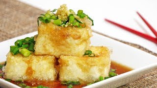 How to Make AGEDASHI TOFU Deep Fried Tofu Recipe [upl. by Mychal]