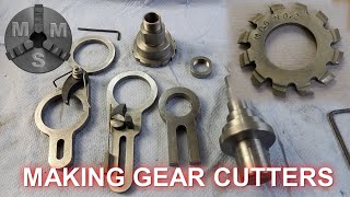 Making gear cutters in the home workshop using Eureka tool [upl. by Siramad]