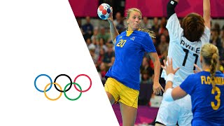 Womens Handball Preliminary Round  Korea v Sweden  London 2012 Olympics [upl. by Devora]