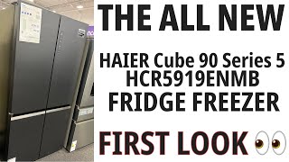 HAIER Cube 90 Series 5 HCR5919ENMB Fridge Freezer [upl. by Iteerp]