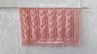 Gönül Yolu Örgü Modeli Bayan Yelek Örneği  Knitting Patterns  253 [upl. by Hsekar]