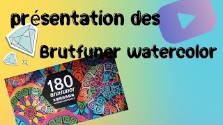 Présentation des crayons aquarelable Brutfuner [upl. by Ernestine]