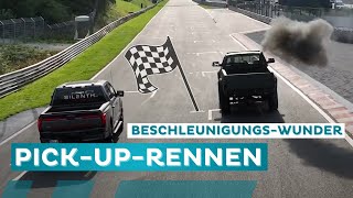 🏁Das ultimative Rennen  Ford F150 Vs Model Y🛻 [upl. by Ardnos]