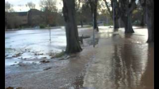 Flooding in Taunton 21 November 2012 [upl. by Oshinski485]