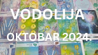 VODOLIJA Druga šansa  velika prava ljubav vaš duhovni par 💞✨🔥 OKTOBAR 2024 TAROT [upl. by Anoyk]