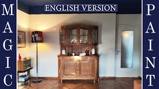 How to restore an antique cupboard Watch IloveRestyling on Discovery DIY Elisa amp Magic Paint [upl. by Gamali]