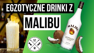 Tropikalne DRINKI z MALIBU  limonka kokos mięta ananas na domówkę wieczór panieński  odc 27 [upl. by Kadner949]