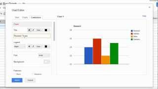 How to Create a Bar Graph in Google Docs [upl. by Henriques]