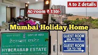 Mumbai Hostel Hyderabad Estate Nepean sea road  mumbai guest house holiday home central government [upl. by Adnwahsar]