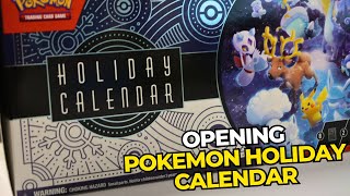 Pokemon Holiday Calendar 2023  OPENING [upl. by Ynahpit]