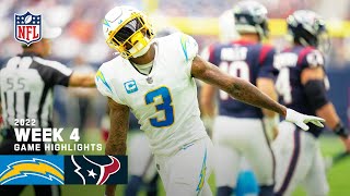 Los Angeles Chargers vs Houston Texans  2022 Week 4 Highlights [upl. by Alym80]