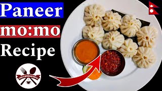 पनीर मःमः बनाउने सजिलो तरीका  How To Make Paneer MoMo At Home  Paneer momo recipe  FampB Nepal [upl. by Lothaire]