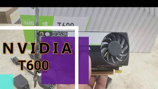 NVIDIA Quadro T600 professional visual computing solutions 640 CUDA Cores Tech Land [upl. by Kenon]