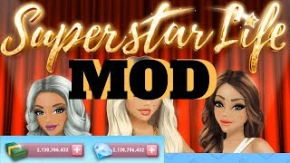 Superstar Life MOD ★ Unlimited Gems Money Energy ★ Latest Version [upl. by Lirbij]