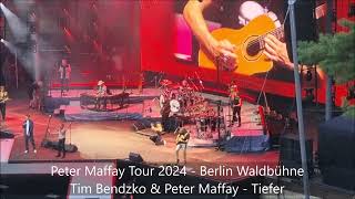 Peter Maffay amp Tim Bendzko  Tiefer Peter Maffay Tour 2024 Waldbühne Berlin 09072024 [upl. by Ayadahs]