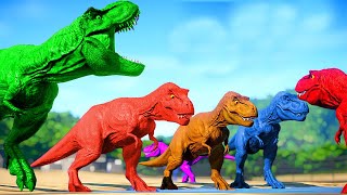 🔴BEST VELOCIRAPTOR amp Indoraptor Utahraptor DINOSAUR Titanosaurus MRex JURASSIC WORLD 4 EXTINCTION [upl. by Atreb]