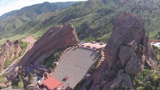 Red Rocks Amphitheater  4K Drone Footage MUST SEE [upl. by Mona305]