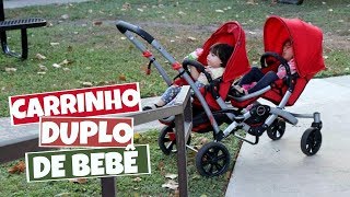 CARRINHO DE BEBÊ DUPLO  MINHA EXPERIÊNCIA [upl. by Scuram]