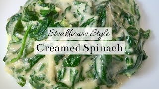 Creamed Spinach [upl. by Scoter]