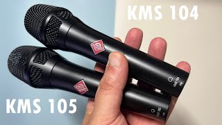 Neumann KMS 104 vs Neumann KMS 105 [upl. by Sreip442]