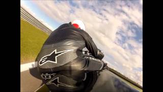 Snetterton 300 on CBR 600 track bike [upl. by Nangatrad]