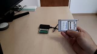 OneFavor PCMCIA Compact Flash or CF Vintage Retro Laptop Card Adapter Review [upl. by Crowe]