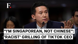 Singapore Slams Racist Grilling of TikTok CEO Over His Nationality and Links to China [upl. by Engelbert80]