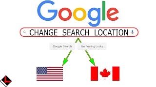 Change Google Search location Google in different countries [upl. by Acimot95]