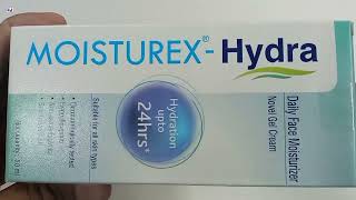 MoisturexHydra Daily Face Moisturizer Cream  Moisturex Hydra Cream Uses Benefits Review Hindi [upl. by Rutan]