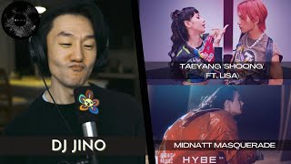 DJ REACTION to KPOP  MIDNATT MASQUERADE  TAEYANG SHOONG FEAT LISA 33 [upl. by Elianora]