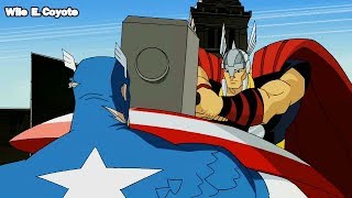 Capitan America vs Vengadores ♦ Los Vengadores los Heroes mas Poderosos del Planeta ♦ Español Latino [upl. by Karlie]