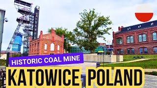 🇵🇱 POLAND  Katowice Silesia  Slask  Walking Tour 4K [upl. by Moclam315]