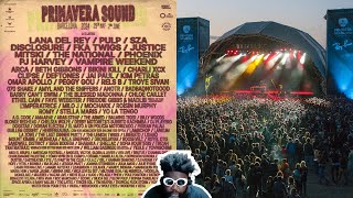 Primavera Sound Barcelona 2024 lineup REVEALED [upl. by Nnasor]