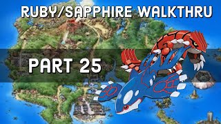 Pokemon RubySapphire Walkthru Part 25  How to move Wailmer in Lilycove [upl. by Bresee]