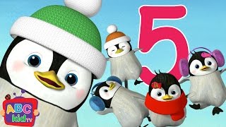 Five Little Penguins Jumping on the Bed  CoComelon Nursery Rhymes amp Kids Songs [upl. by Coward]