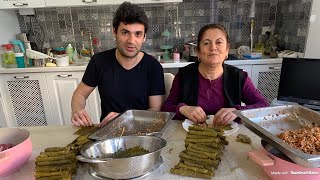 ANNEMLE YEMEK KAPIŞMASI DİYARBAKIR SARMASI amp HATAY SARMASI [upl. by Ilehs]