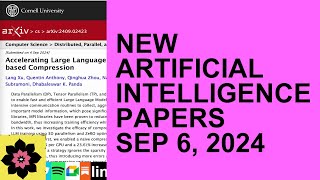 Skimming through hella new AI papers  Sept 6 2024 [upl. by Llerdnam]