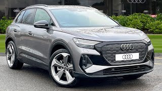 NEW 2024 Audi Q4 Sportback etron S Line  Luxury SUV in detail 4k [upl. by Pruchno432]