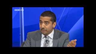 Mehdi Hasan OWNING Quentin Letts on Question Time 03102013 [upl. by Roid114]