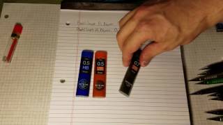 Mechanical Pencil Lead Tests and Reviews [upl. by Yllib300]