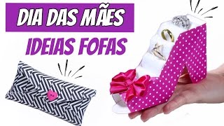 4 IDEIAS DE PRESENTES CRIATIVOS PARA O DIA DAS MÃES [upl. by Zebe]