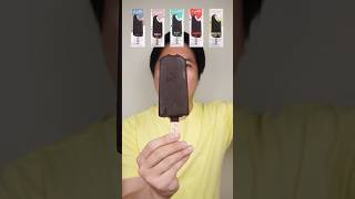 EATING LOCAL ICE CREAM WITH CHOCOLATE COATING asmr mukbang shorts [upl. by Elenore]