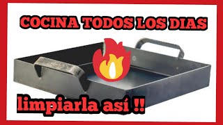 👨🏼‍🍳 La MEJOR FORMA de LIMPIAR TU PLANCHETTA 🔥🔥  para usarla todos los días [upl. by Maidy]