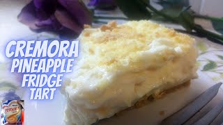 How to make Cremora Pineapple Fridge Tart  Cremora tart recipe  Yskas tert resep [upl. by Aggappora294]