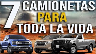 7 CAMIONETAS que PUEDES TENER para TODA LA VIDA Resistente no te fallaran GARANTIZADAS [upl. by Ran]