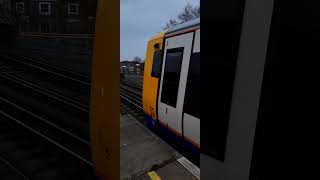 Class 378 shoots out of Haggerston [upl. by Hilda]