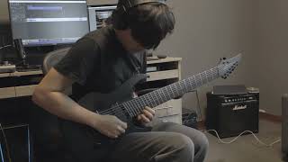 Animals As Leaders  Monomyth  Guitar Cover [upl. by Emmuela]